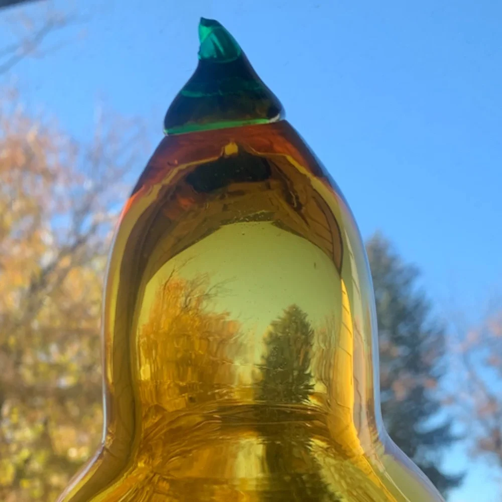 Blenko Glass Pear [no stem]